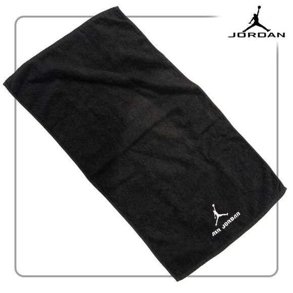 Air Jordan Shoe Towel Black - Picture 2 of 3